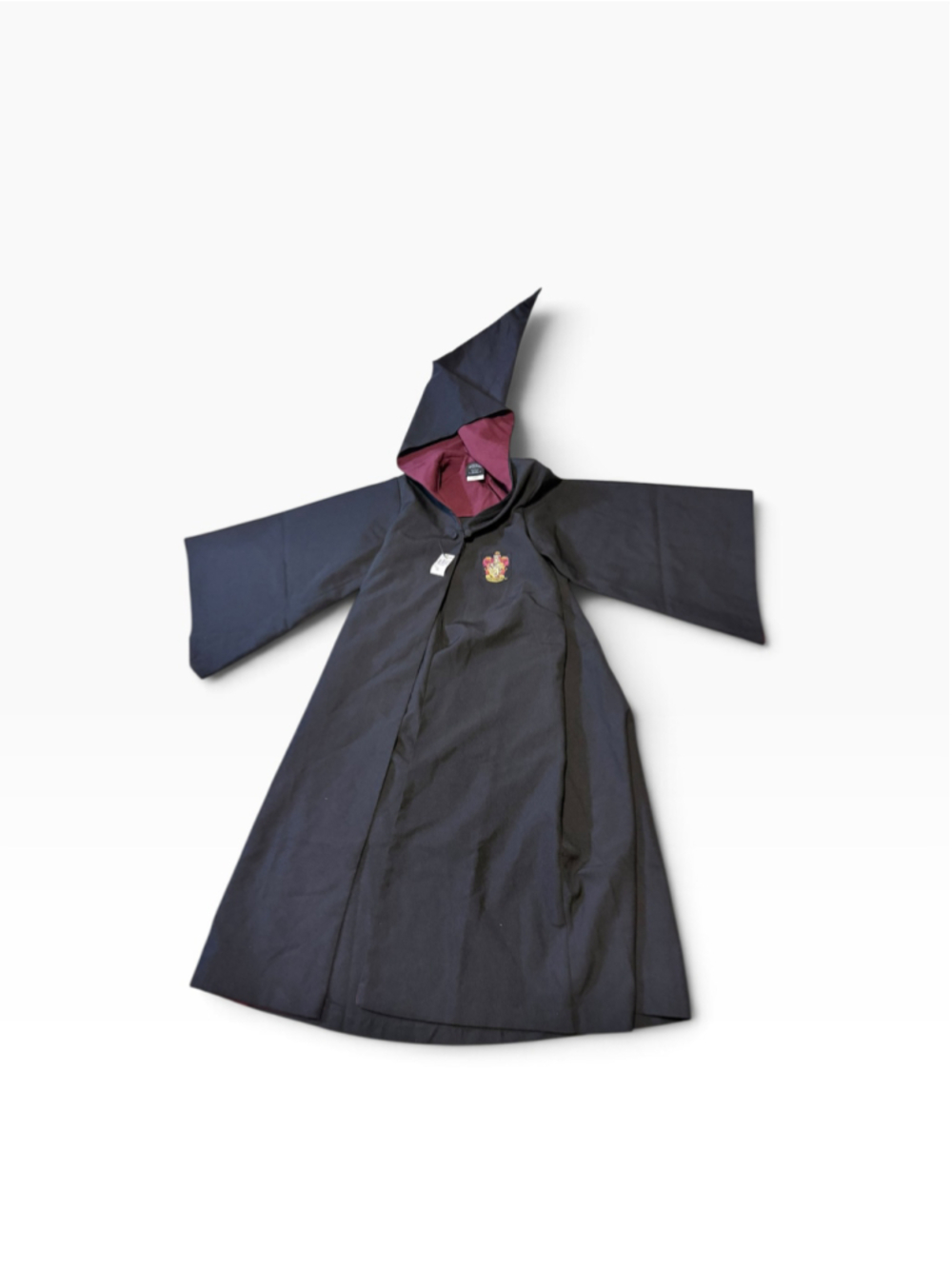 UNISEX Harry Potter Gryffindor Robe Size XXS Black Maroon UNIVERSAL STUDIOS - Picture 5 of 16